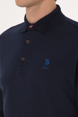 Erkek Lacivert Basic Sweatshirt - U.s. polo assn фото 14
