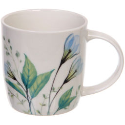 Цена за 2 шт. Кружка керамическая 350мл "Цветы акварель"