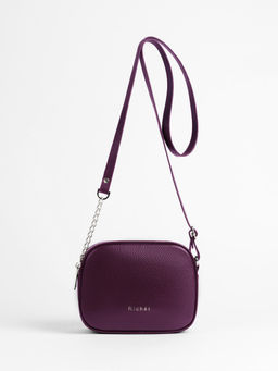 Женская кожаная сумка Richet Фиолетовый