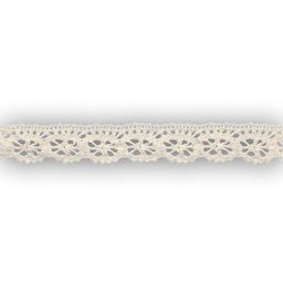 Gamma кружевная лента 15 мм HVK-51 в рулоне 22.8 м 0.5 СК/Распродажа