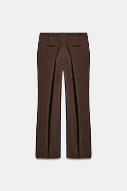 SLIM SATIN TROUSERS - Zara фото 7