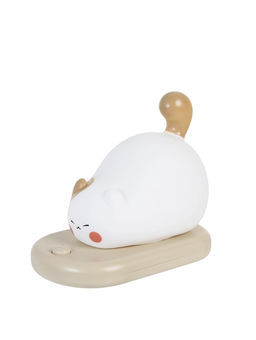 Ночник "Котёнок на коврике" LED 3Вт 5V USB АКБ 9х15х13,2 см