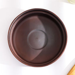 Блюдо для запекания «Ангоб», 250 мл, 8×12 см, красная глина