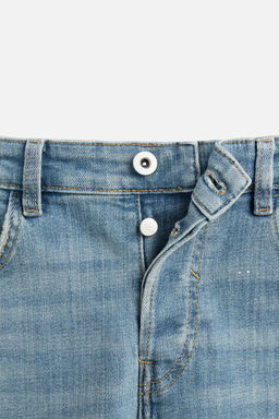 RIPPED SKINNY JEANS WITH PAINT SPLATTER - Zara фото 9