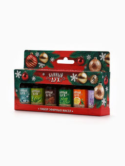 Эфирное масло, набор 6 шт. ? 10 мл, Банный дух