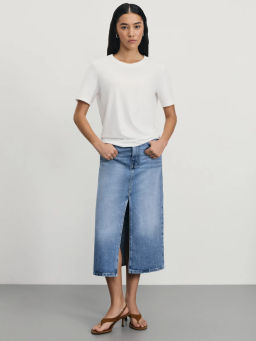 Базовая футболка из хлопка / Zarina  фото 3