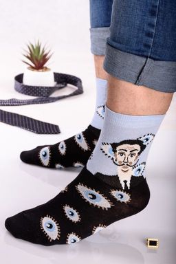 Цена за 6 пар. Носки Дали мужские - Berchelli фото 2