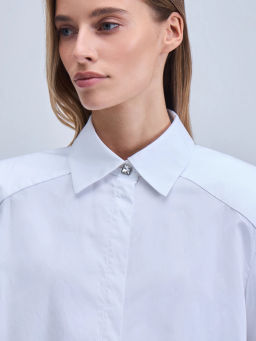 Рубашка из хлопка / Zarina  фото 6