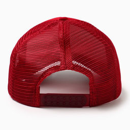 Бейсболка с сеткой MINAKU, размер 56-58, бордовая