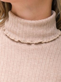 PELICAN, джемпер женский, Бежевый  фото 2