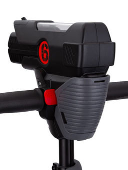 Самокат трехколесный с бластером