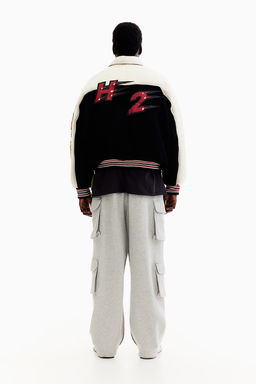 Chaqueta de beisbol de piel - H&m фото 5