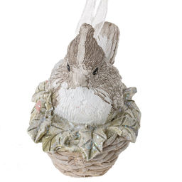 Изделие декоративное подвесное "Птичка", L6 W4 H5,5 см