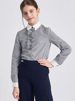 Блузка с длинными рукавами