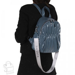 Рюкзак женский 670087-1 blue Velina Fabbiano-Safenta  в Новосибирске