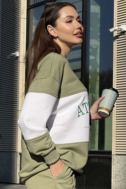 Свитшот GO F4062/26-02.170-176 фисташка