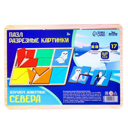 Квадраты Никитина Изучаем животных Севера - Лесная мастерская фото 5