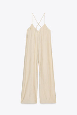 FLOWY TEXTURED JUMPSUIT - Zara фото 14