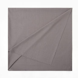 Скатерть «Этель» ECO, 136×300 см, 70% хлопок, 30% лён, 190 г/м², серая