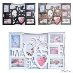 Фоторамка коллаж 62х42 см / F-20 /уп 16/ 7 фото (Белый) - Галеонтрейд фото 9