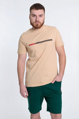 Костюм М124007Па Бежевый