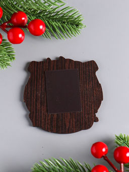 Цена за 3 шт. Магнит на холодильник Новогодняя подкова с конём. На счастье, 7?7 см