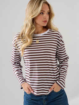 Лонгслив тельняшка 100% хлопок