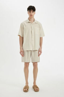 Regular Fit Cepli Basic Duz Tensel Sort