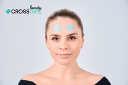 Кросс тейпы для лица CROSS TAPE BEAUTY 2,8 см х 3,6 см размер B цвет мята