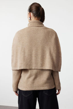 Vizon Yumusak Dokulu Pancolu Triko Kazak TWOAW25KZ00161 - Trendyolmilla фото 5