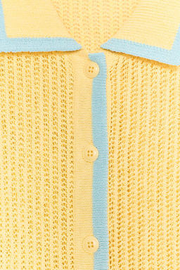 COLLAR POLO CARDIGAN - Zara фото 9