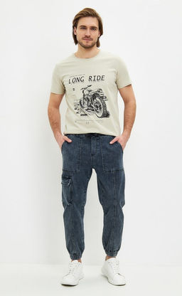 Футболка F411-06-820 beige - Fine joyce фото 5