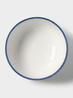 Салатник Magistro Blue Lagoon, 700 мл, 14.6×6.7 см, фарфор, белый