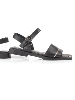 08-PEY183-3 BLACK Босоножки женские (натуральная кожа)