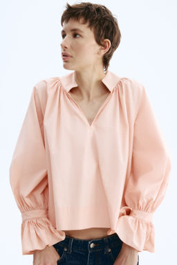 Blusa en popelina de algod?n - H&m фото 2