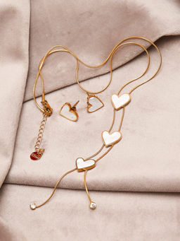 Набор серьги и колье