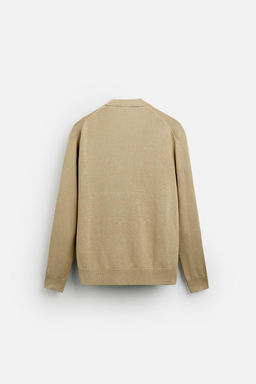 LINEN - VISCOSE CARDIGAN - Zara фото 7