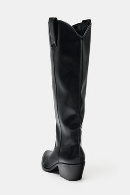 COWBOY KNEE-HIGH BOOTS - Zara фото 8
