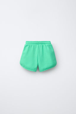 BERMUDA COLOR BLOCK / Verde - Zara фото 2