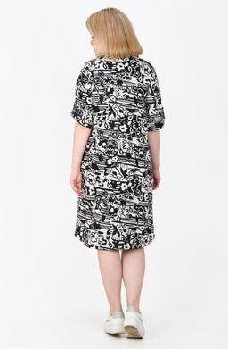 Платье София Х-452 (46-62) кулирка - Лотос фото 27