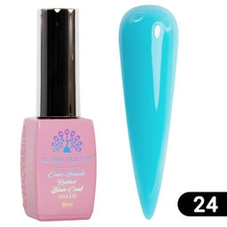 Цветная френч база для гель лака Global Fashion, Color French Base Coat 8 мл, 24  фото 4