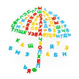 Набор Первые уроки (66 букв + 20 цифр + 10 математических знаков) (в коробке) - Полесье фото 4