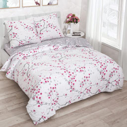 Постельное белье Киото (поплин зима-лето) 2,0 сп./Пододеяльник стеганый (молния): 1 шт. - 215*175; Простыня: 1 шт. - 215*200; Наволочка (клапан): 2 шт. - 70*70; Зима - лето