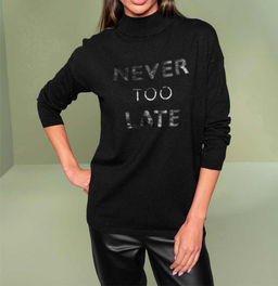 Пуловер, черный