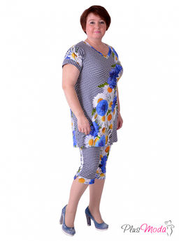 Туника Модель №438 размеры 44-80 - Plusmoda фото 5