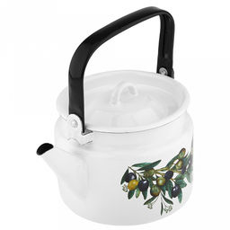 Оливковая ветвь Чайник эмалированный 2л, металлическая крышка (Россия) - Домашняя мода фото 3