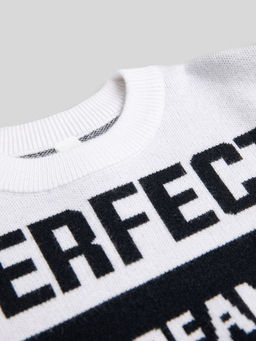 ACOOLA / Джемпер детский для девочек Alketa черно-белый  фото 5