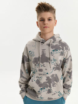 PELICAN, толстовка для мальчиков, Светло-серый