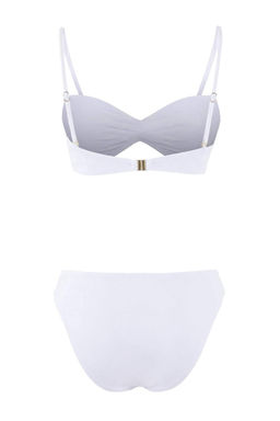 Sar? Premium Aksesuarl? Straplez Kapl? Normal Bel Regular Bikini Tak?m? TBESS26BT00040 - Trendyolmilla фото 7