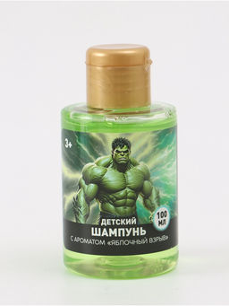 Цена за 2 шт. Шампунь детский, аромат яблочный взрыв, 100 мл, Супергерой
